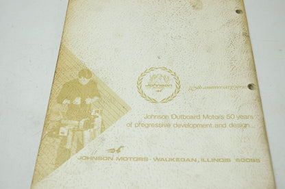 Johnson 1972 Outboard Motor 25HP Models Service Manual