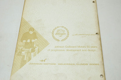Johnson 1972 Outboard Motor 9.5HP Models Service Manual