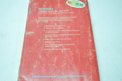 Clymer Yamaha 77-79 SR500 Singles Service Manual