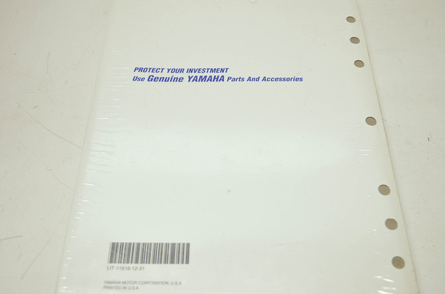 OEM Yamaha LIT-11616-12-31 CW50L Service Manual