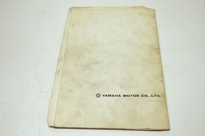 Yamaha 1970 AT1-C/MX Service Manual