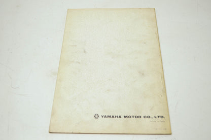 Yamaha G6S-B Service Manual