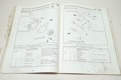 OEM Yamaha LIT-11626-11-10 YZ125KOwner's/Service Manual
