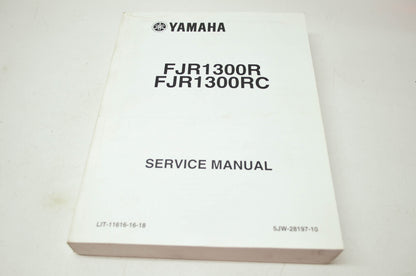OEM Yamaha LIT-11616-16-18 FJR1300R/RC - S/SC Service Manual