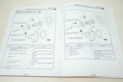OEM Yamaha LIT-11616-16-18 FJR1300R/RC - S/SC Service Manual