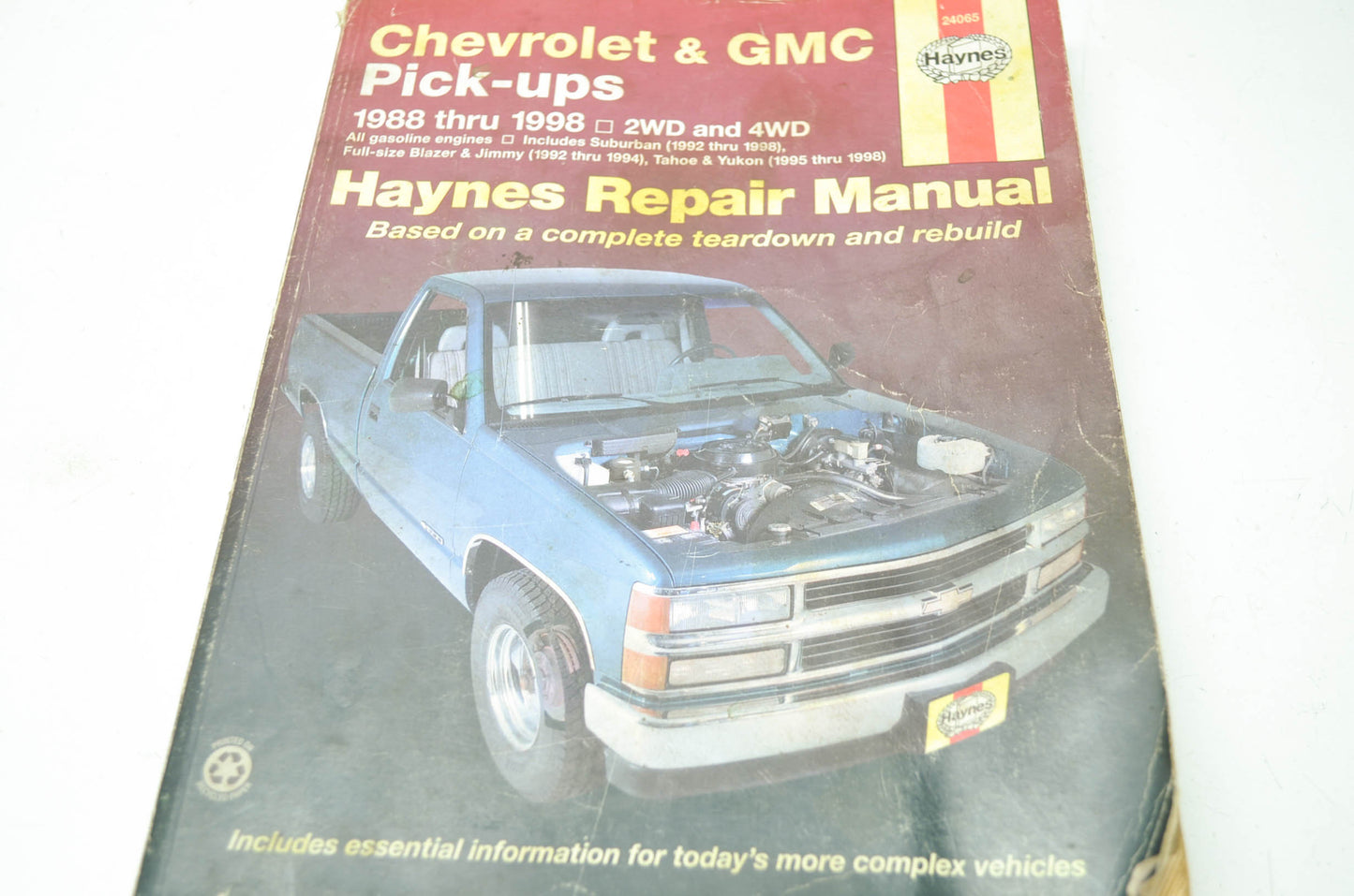 Haynes Chevrolet & GMC Pick-ups 88-98 2WD & 4WD Repair Manual