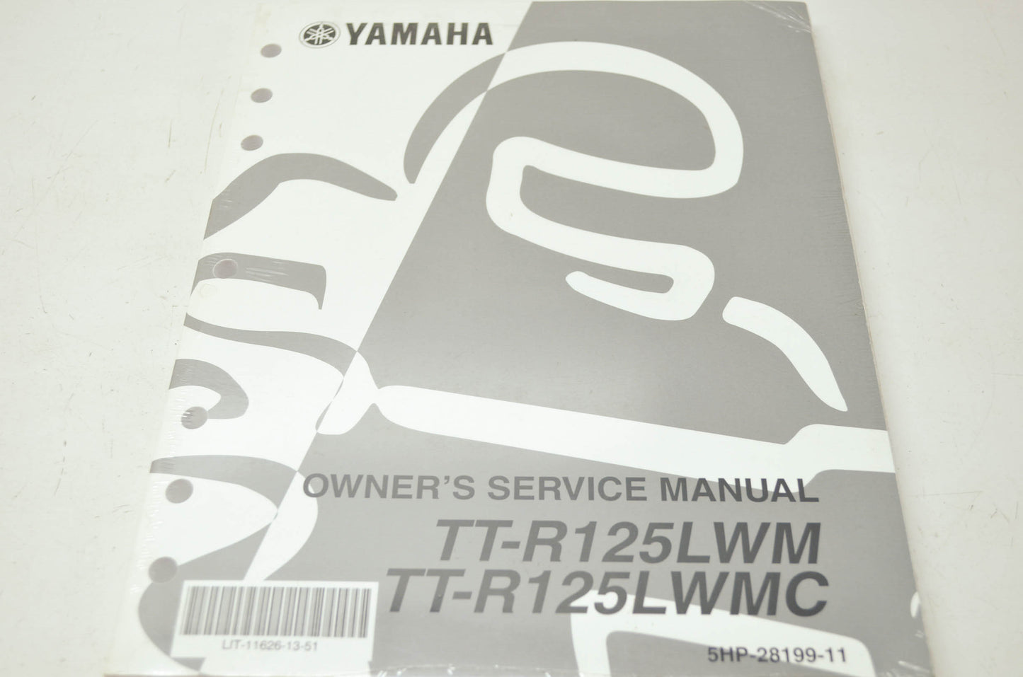 New OEM Yamaha LIT-11626-13-51 TT-R125LWM(C) Owner's Manual NOS