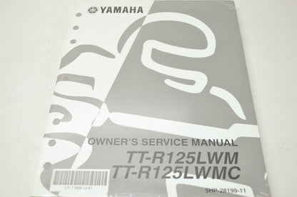 New OEM Yamaha LIT-11626-13-51 TT-R125LWM(C) Owner's Manual NOS