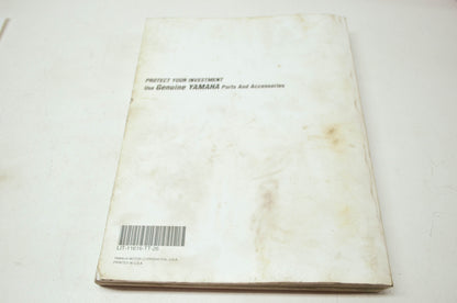 Yamaha TTR225 Models Service Manual