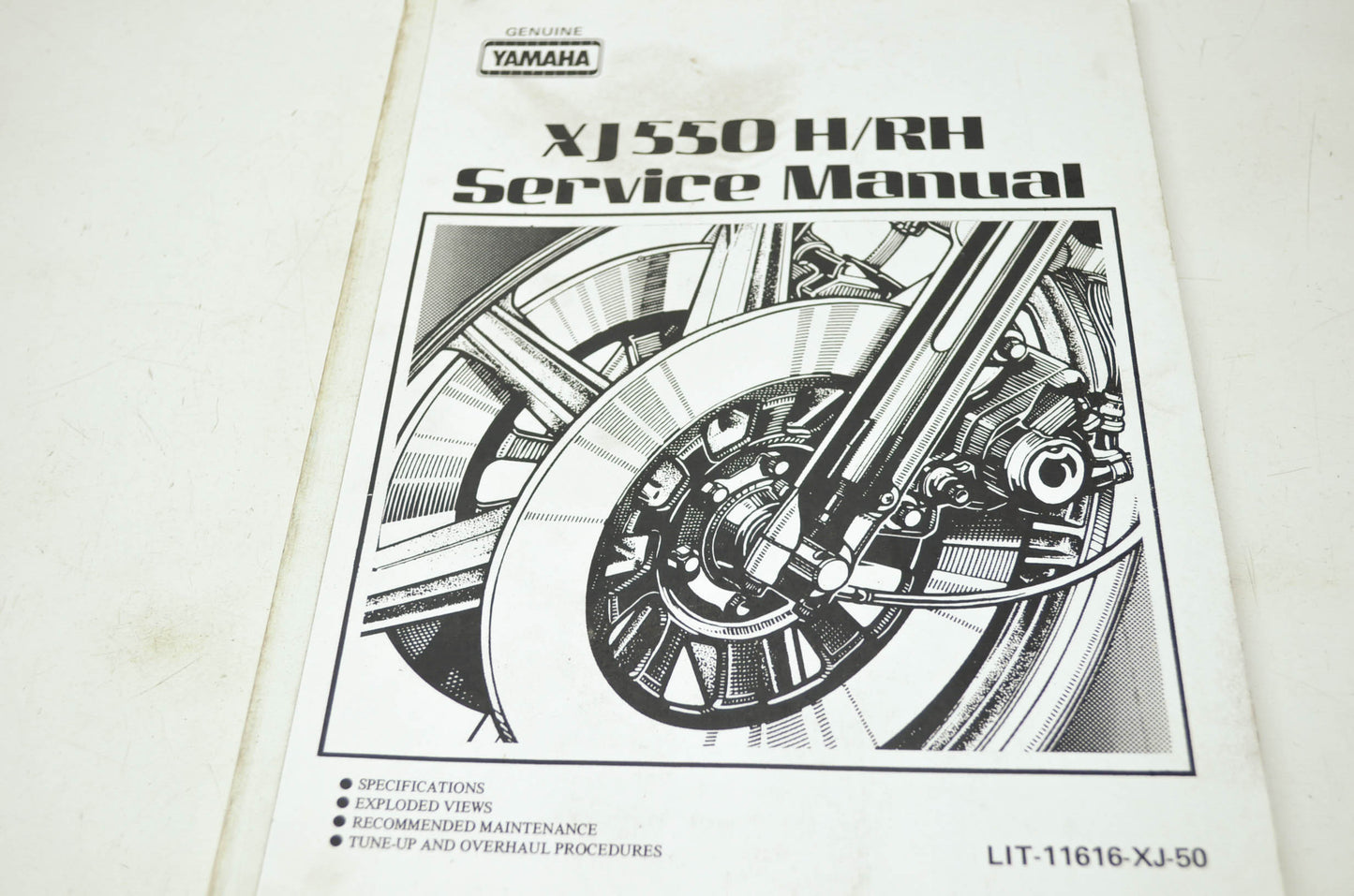 Yamaha XJ550H/RH Service Manual