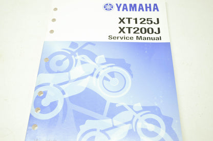 Yamaha XT125J XT200J Service Manual