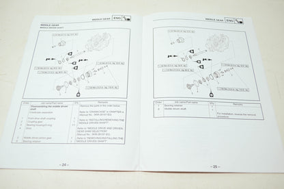 OEM Yamaha LIT-11616-16-34 YFM660FR-S Service Manual Supplement