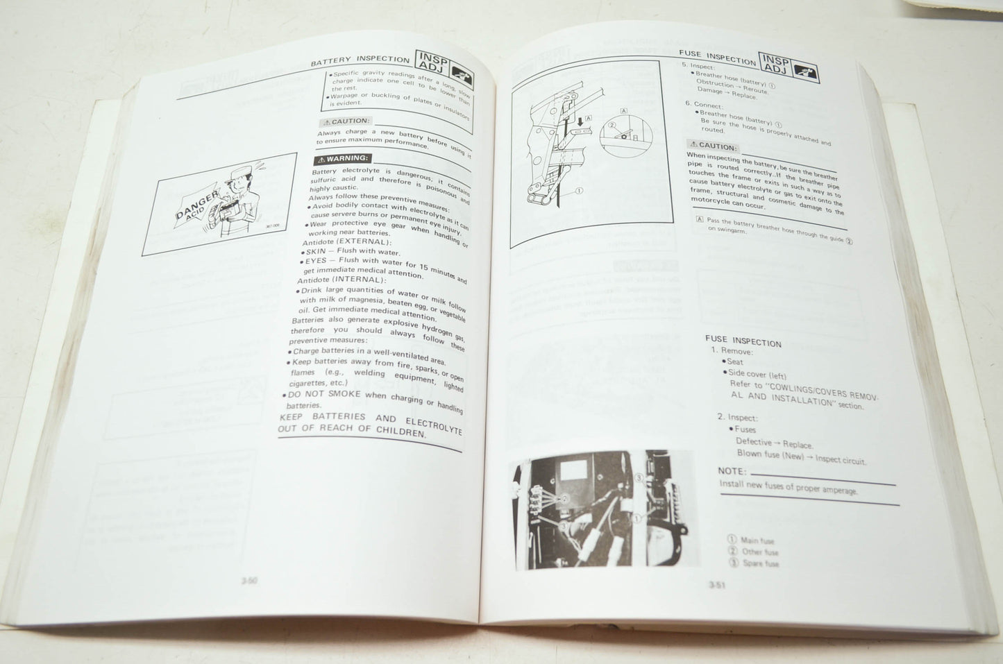 OEM Yamaha LIT-11616-FZ-00 FZR600-C (W-K) Service Manual