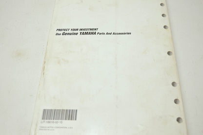 OEM Yamaha LIT-18616-02-15 GP1200AY-A Service Manual