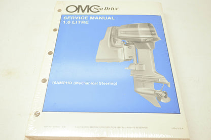 OMC Sea Drive 1.6 Litre 16AMPHD Service Manual