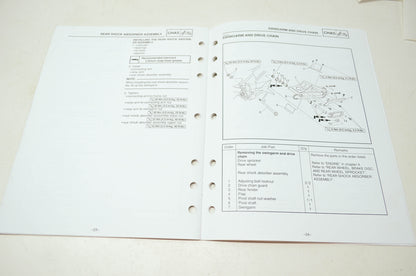 OEM Yamaha LIT-11616-13-43 Service Manual Supplement YZF-R6MMC