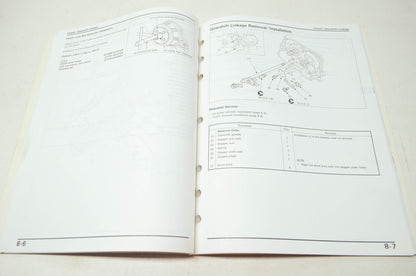 OEM Honda 61KC100 Service Manual CB125TT'90