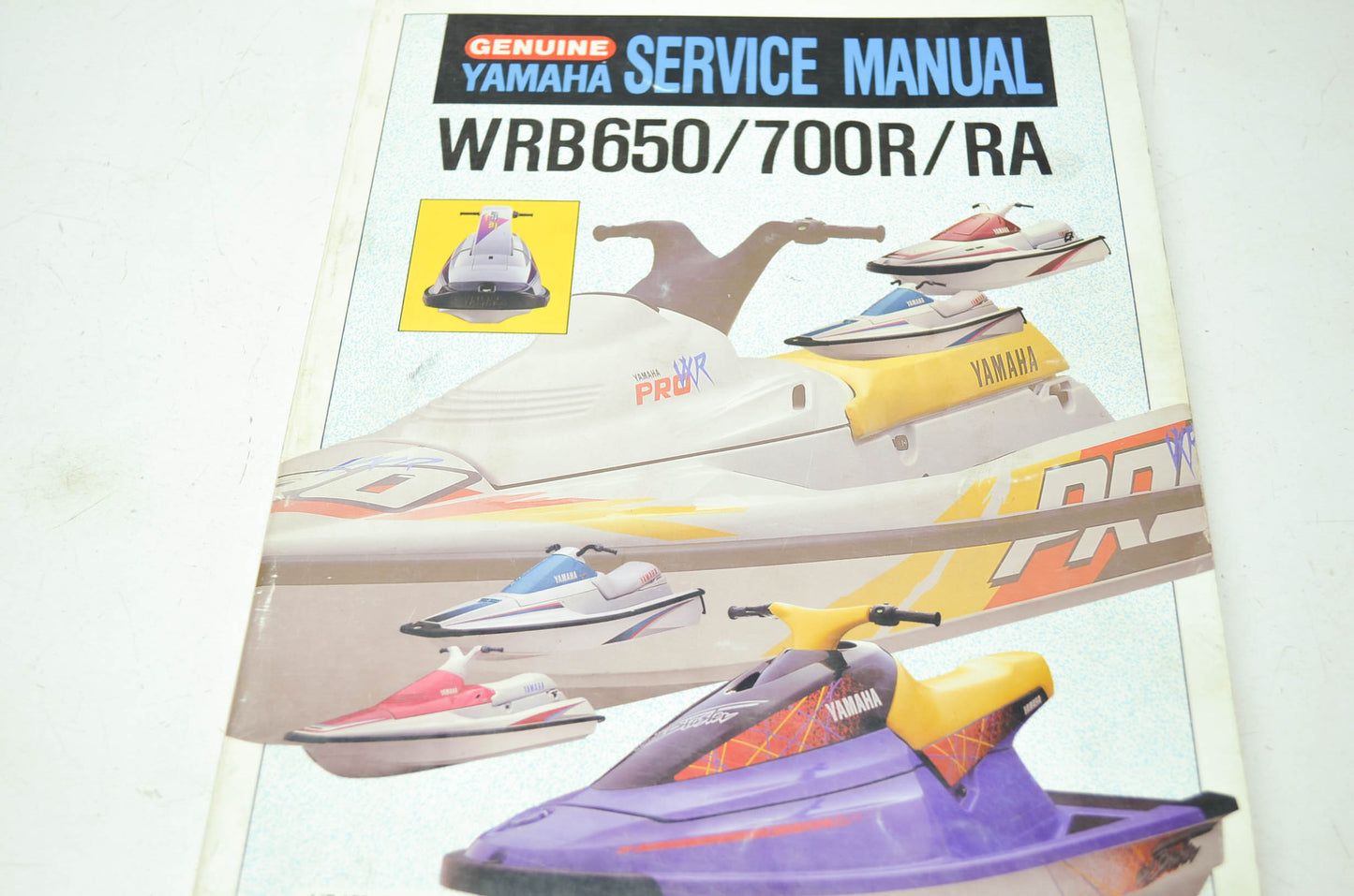 Yamaha WRB650/700R/RA Service Manual