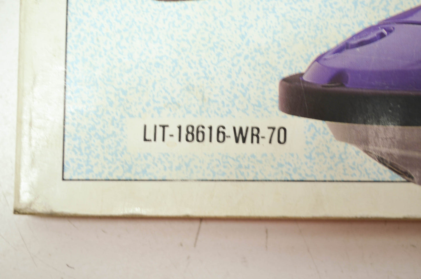 Yamaha WRB650/700R/RA Service Manual