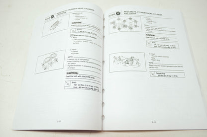 Yamaha WRA700S Service Manual