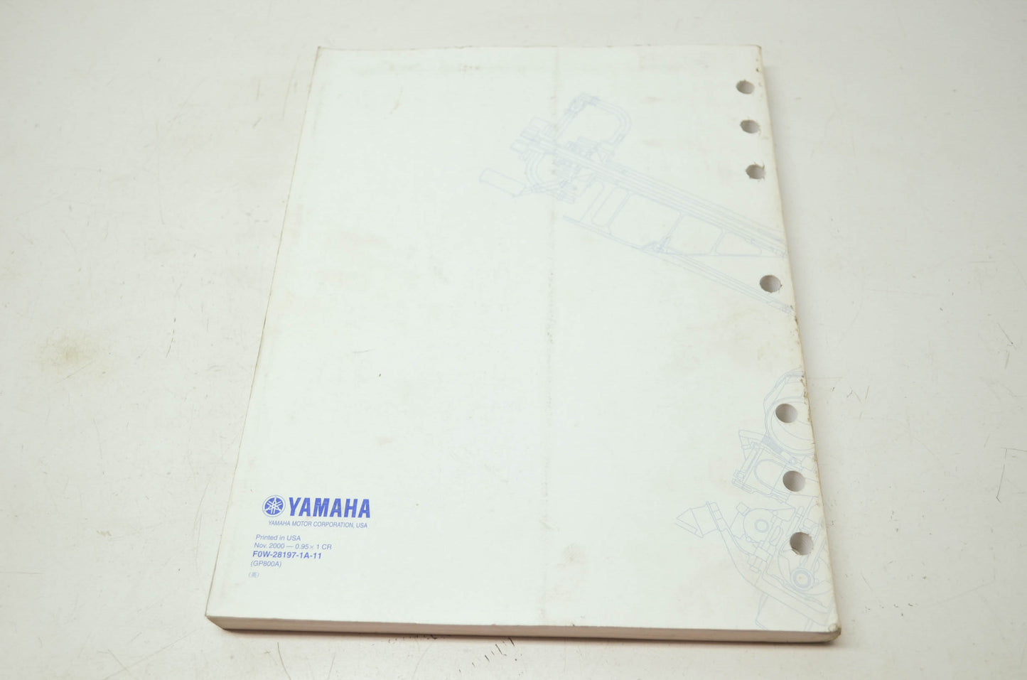 Yamaha WaveRunner GP800R Service Manual