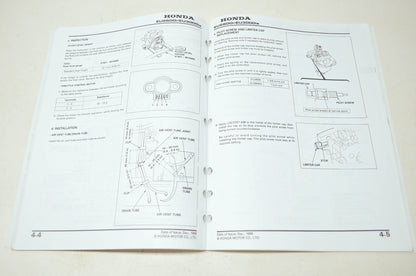 Honda Generator EU2600i/3000is Shop Manual