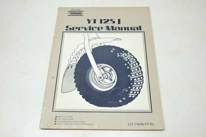 OEM Yamaha LIT-11616-YT-02 Service Manual YT125J(KLN)