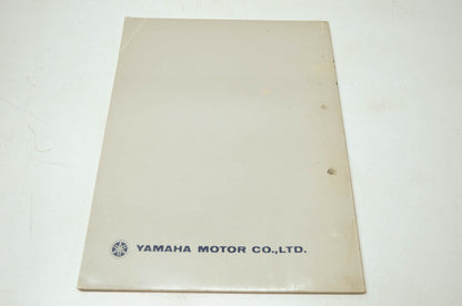 OEM Yamaha LIT-11616-YT-02 Service Manual YT125J(KLN)