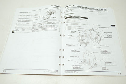 OEM Honda 61ZT300 Service Manual EU1000I