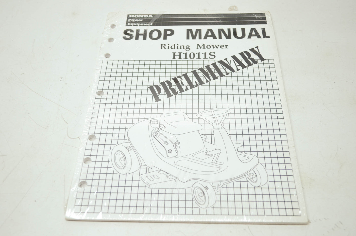 OEM Honda 61772600 Service Manual H1011H NOS