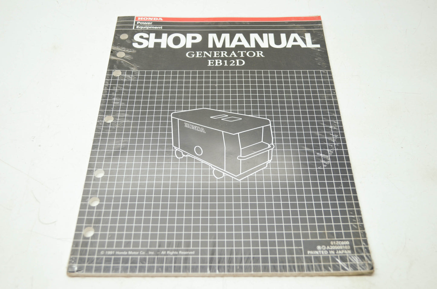 OEM Honda 61ZC600 EB12 Shop Manual