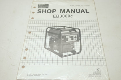 OEM Honda 61Z0300X EB3000C (K1) Service Manual