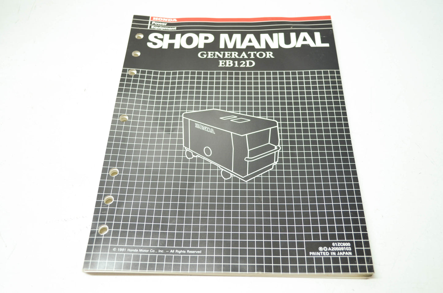 OEM Honda 61ZC600 EB12 Shop Manual
