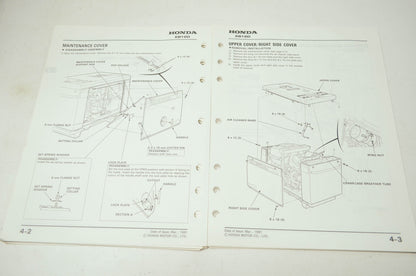 OEM Honda 61ZC600 EB12 Shop Manual