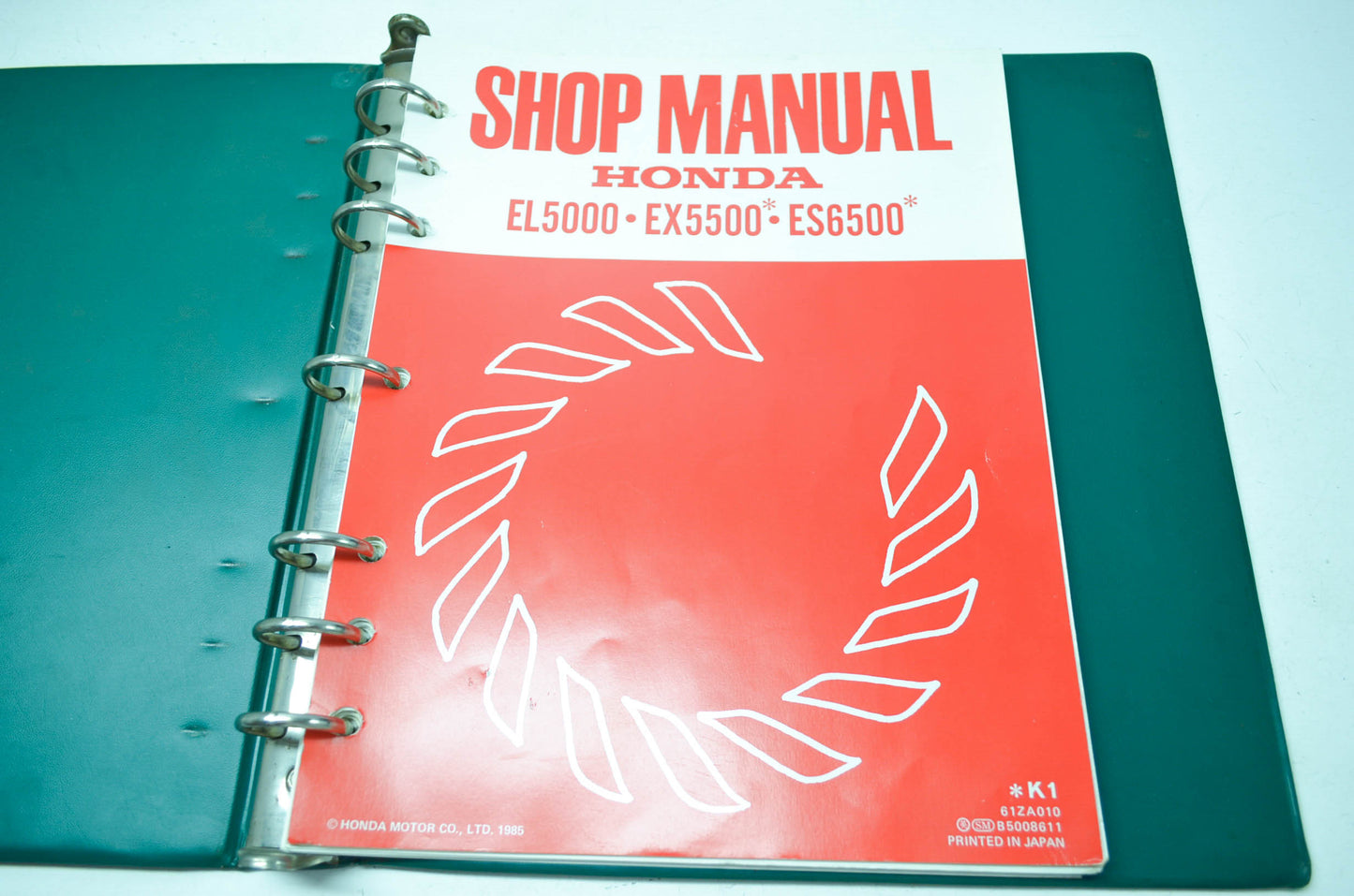 Honda EL5000 EX5500 ES6500 Shop Manual