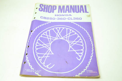 Honda CB250 360 CL360 Shop Manual