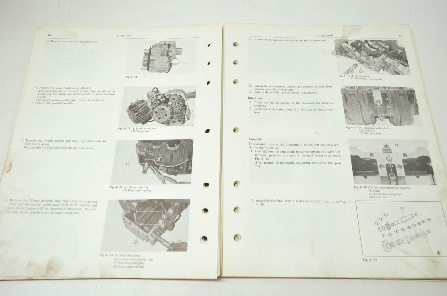 Honda CB250 360 CL360 Shop Manual