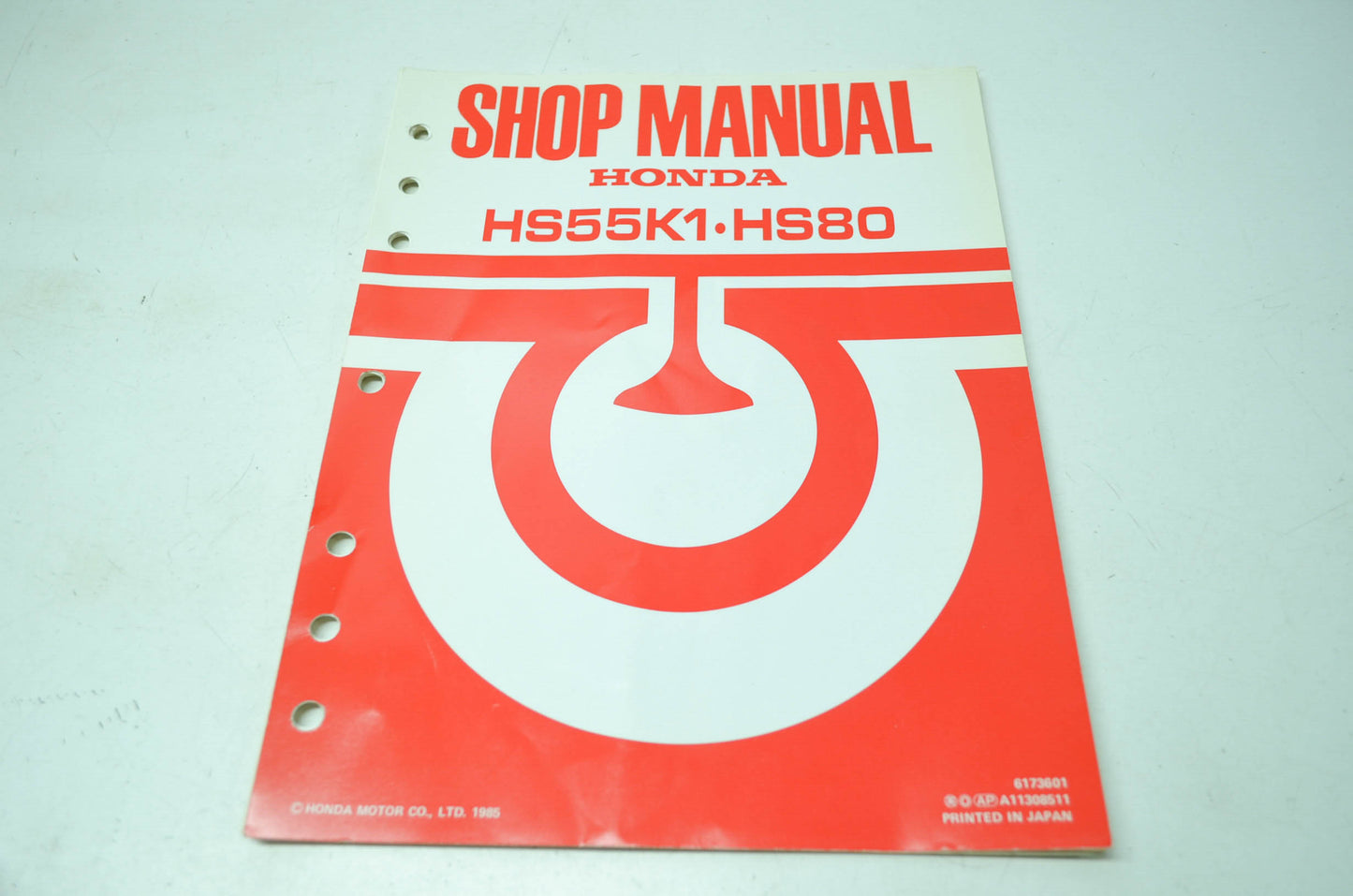 Honda HS55K1 HS80 Shop Manual