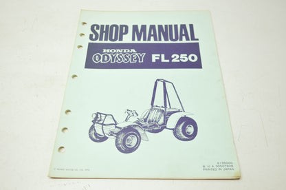 Honda Odyssey FL250 Shop Manual
