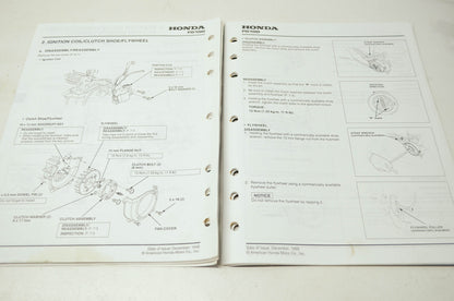 Honda Tiller FG100 Shop Manual