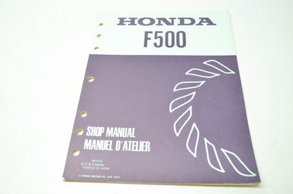 OEM Honda 6872310 F500(EF) Service Manual