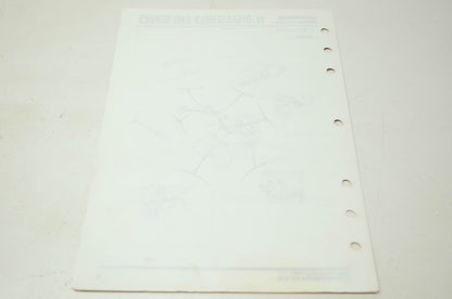 OEM Honda 6172311Z Rotary Tiller FR500 FR700 Shop Manual Supplement