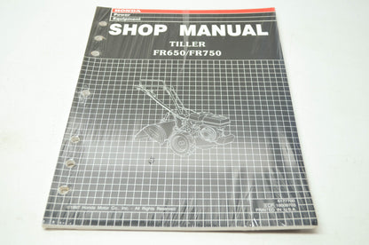 Honda Tiller FR650 FR750 Shop Manual