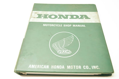 Honda 78-82 CX500 Deluxe Custom Shop Manual