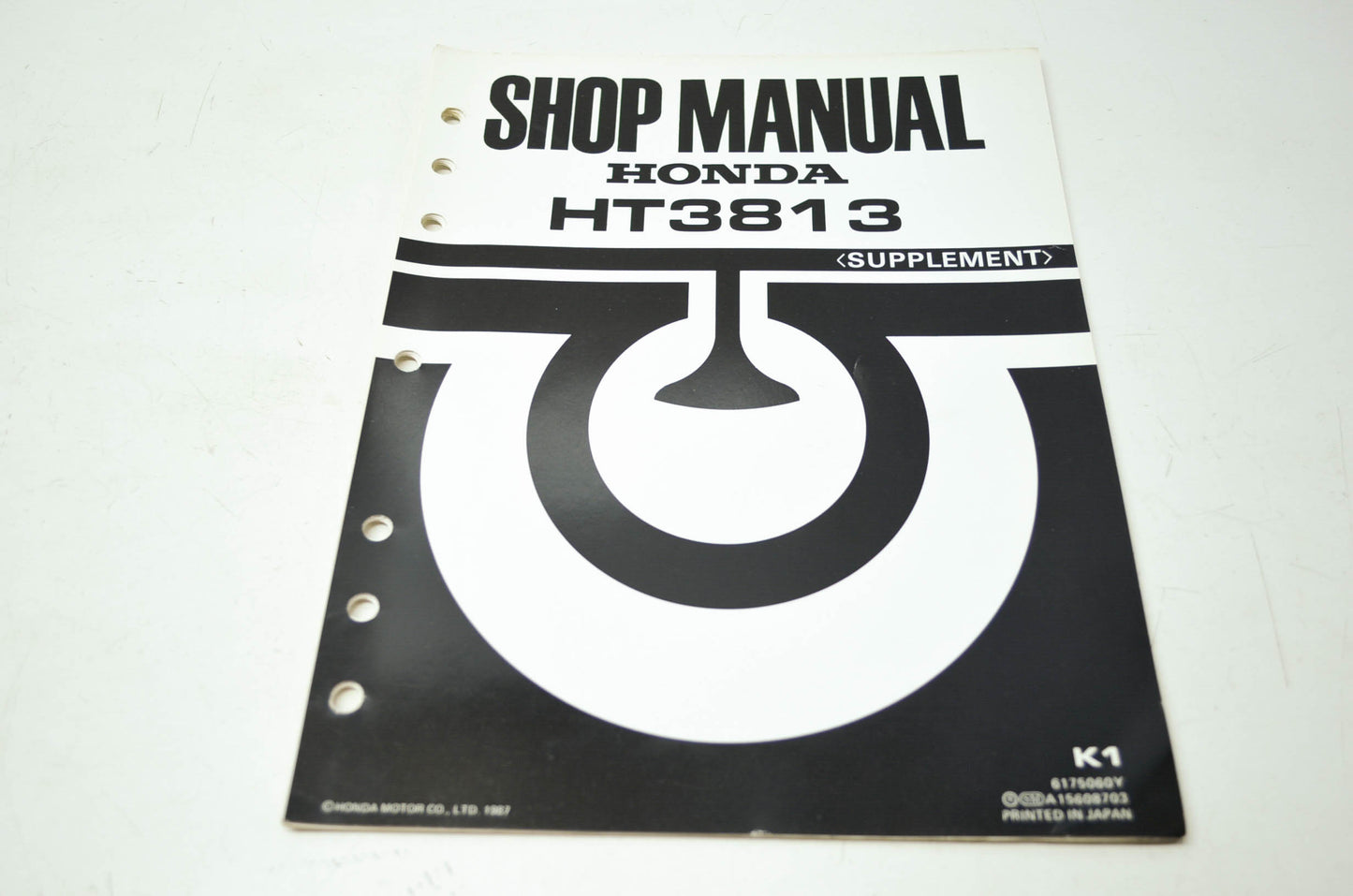 Honda HT3813 Shop Manual Supplement
