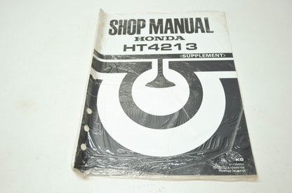 Honda HT4213 Shop Manual Supplement