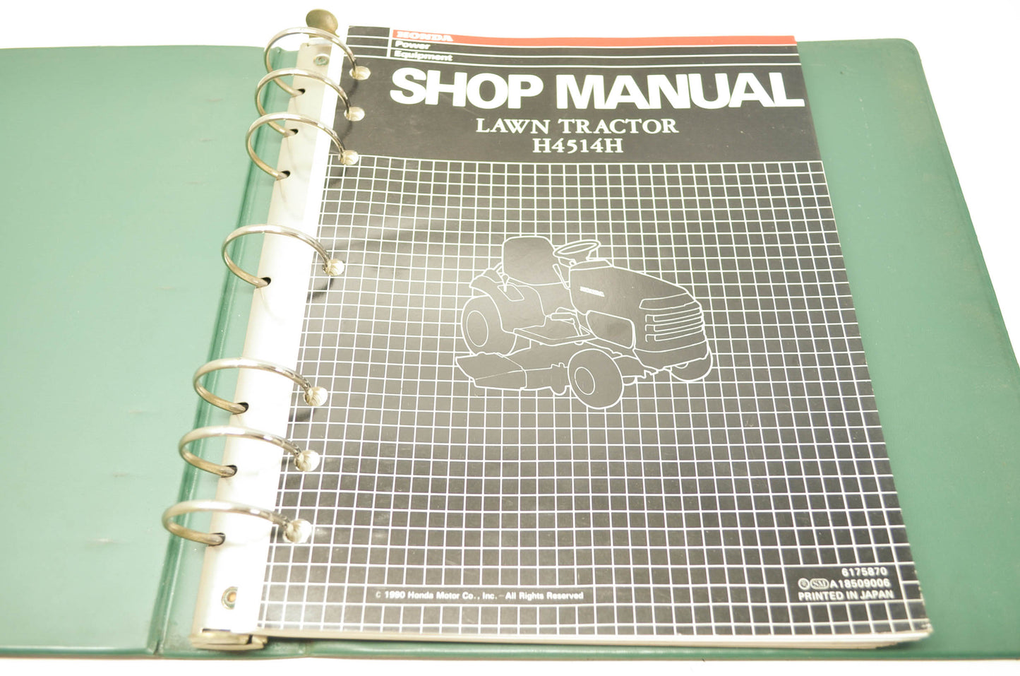 Honda Lawn Tractor H4514H Shop Manual