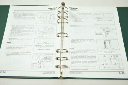 Honda Lawn Tractor H4514H Shop Manual