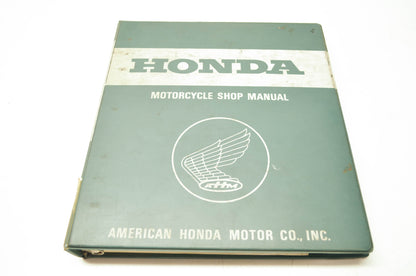 Honda 76-78 CB750A Shop Manual