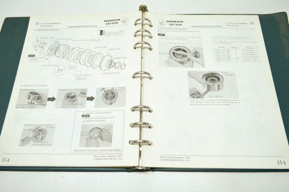Honda 76-78 CB750A Shop Manual